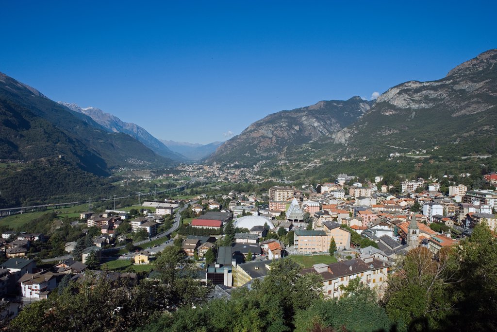 Panorama di Saint-Vincent