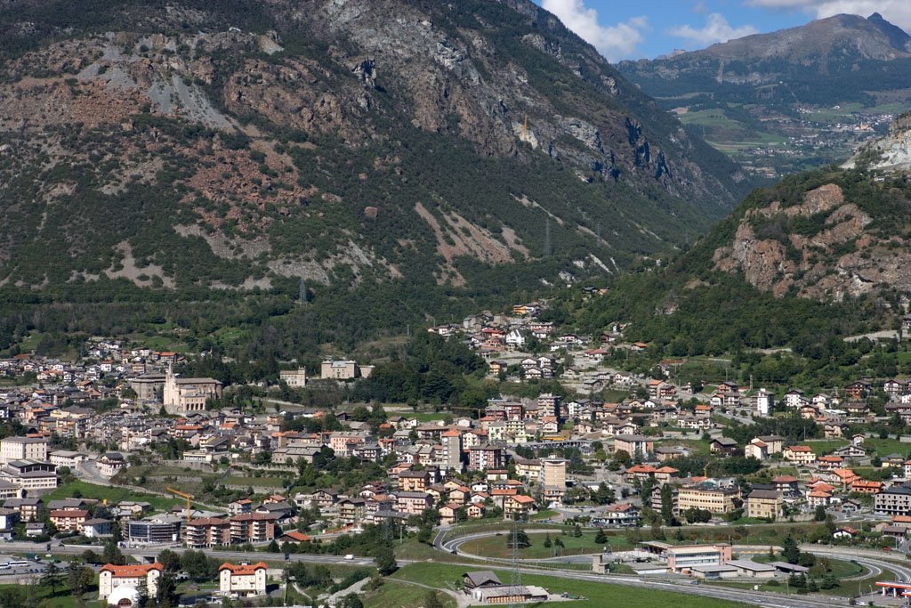 Panorama di Châtillon