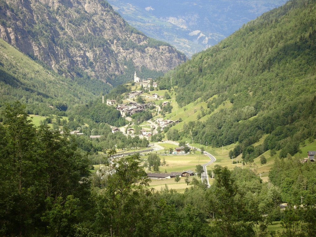 Panorama di Rhêmes-Saint-Georges