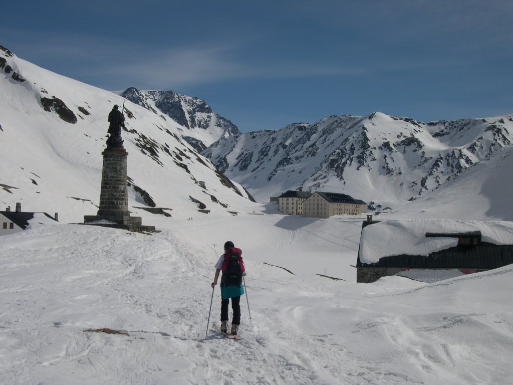 Scialpinismo al colle del Gran San Bernardo