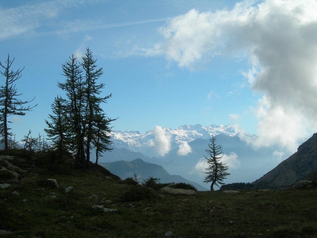 Catena del Monte Rosa da Champorcher