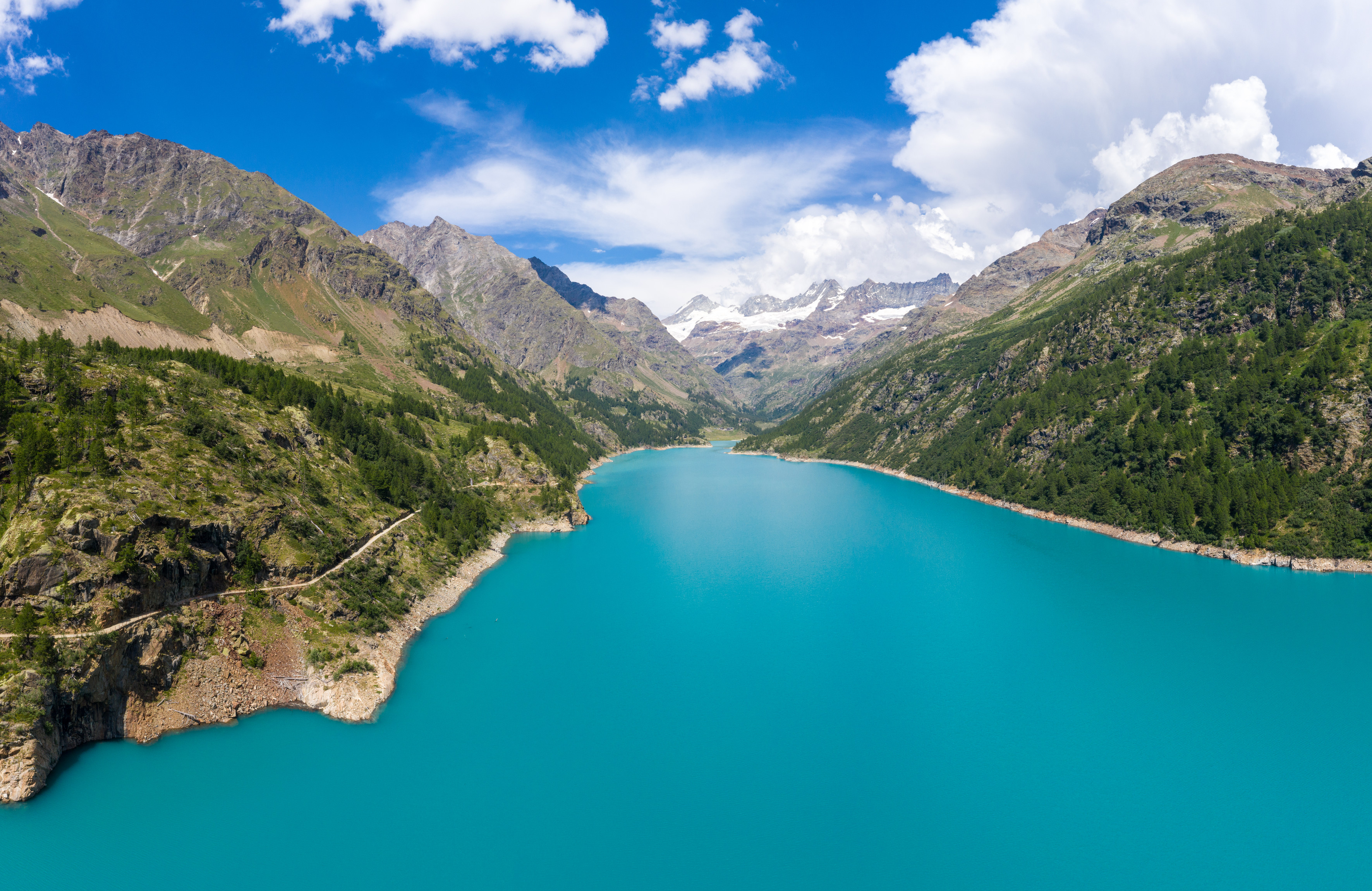 Il lago di Place Moulin