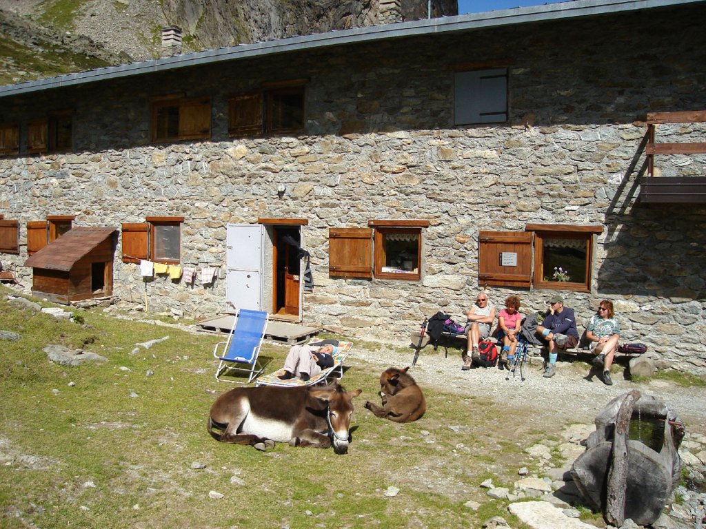 Sosta al Rifugio Crête-Sèche - Bionaz