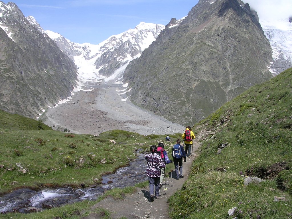 Verso il Lago del Miage - Courmayeur