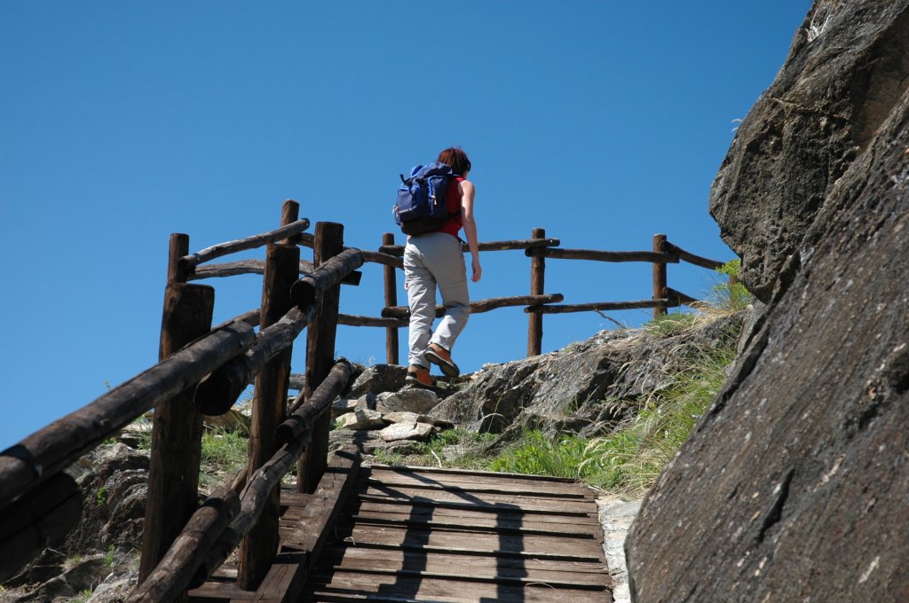 Verso il Mont Saint-Julien - Fénis