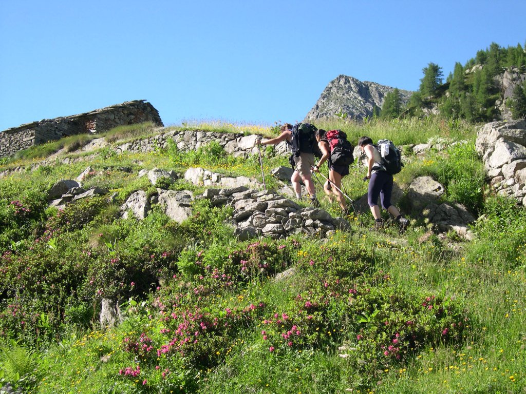 Arrivo a Loo Superiore - Gressoney-Saint-Jean