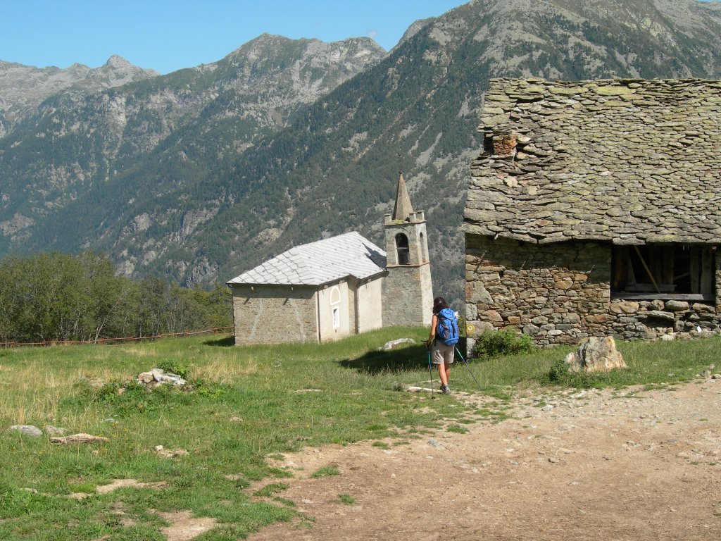 Discesa dal Col Dondeuil - Issime