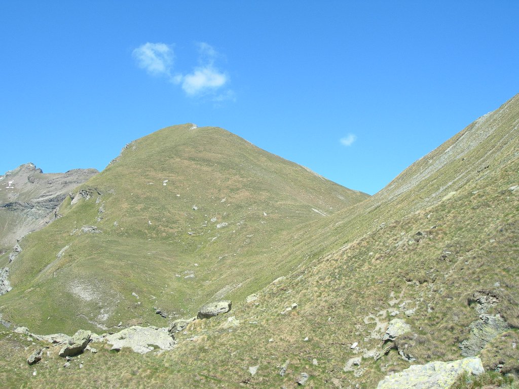 La cresta verso il Corno Bussola