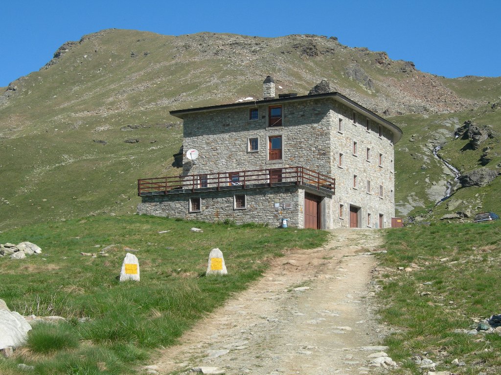 Arrivando al Rifugio Arp - Brusson