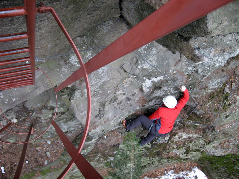 Ferrata Marguettaz - Morgex