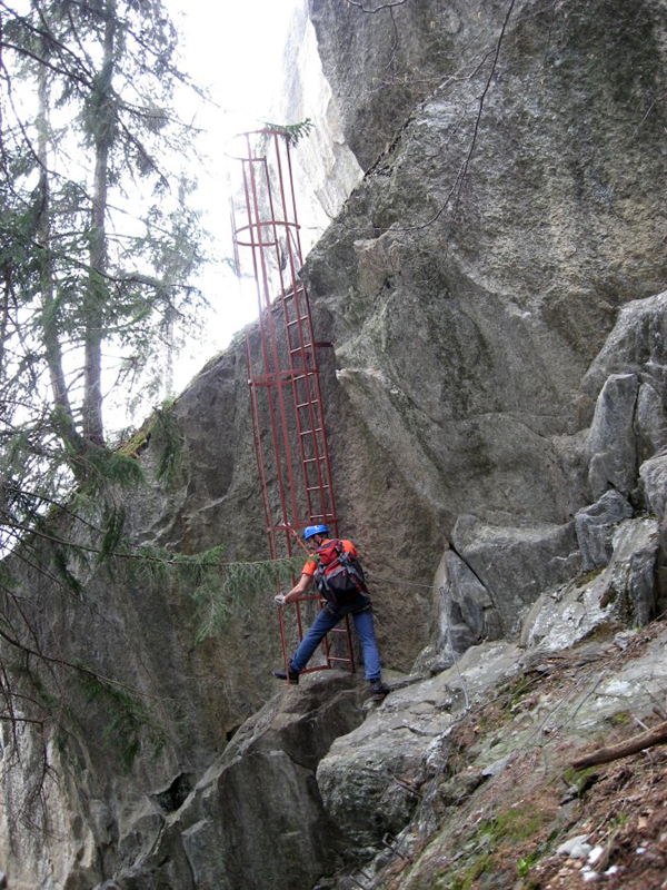 Via ferrata della Brenva - Morgex