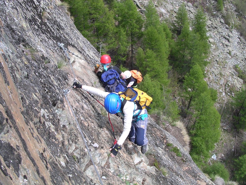 Via ferrata Gorbeillon - Valtournenche