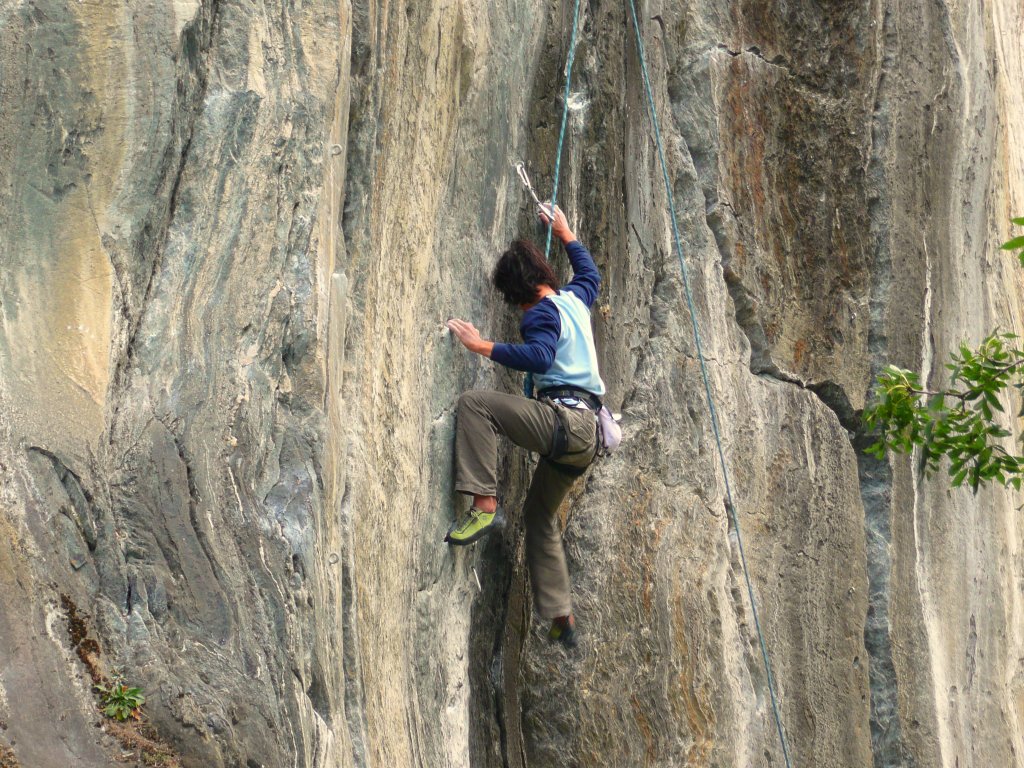 Palestra di arrampicata di Leverogne - Arvier