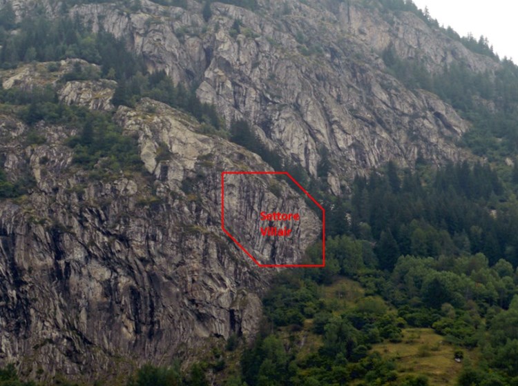 Palestra di arrampicata di Villair - Courmayeur