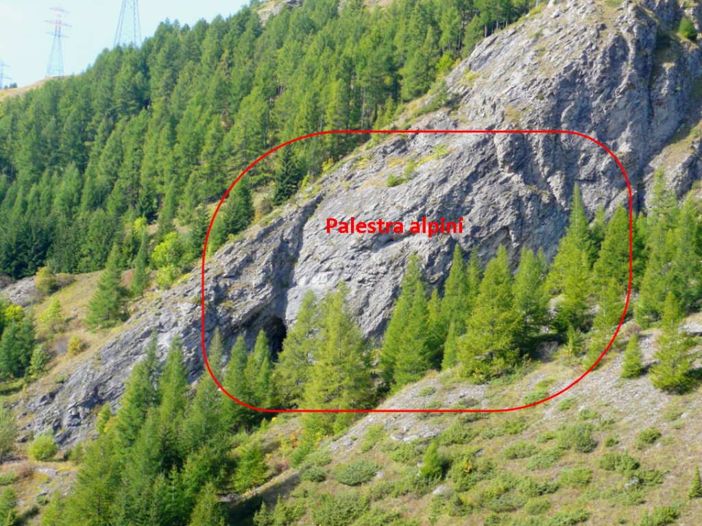Zona de escalada - La Thuile