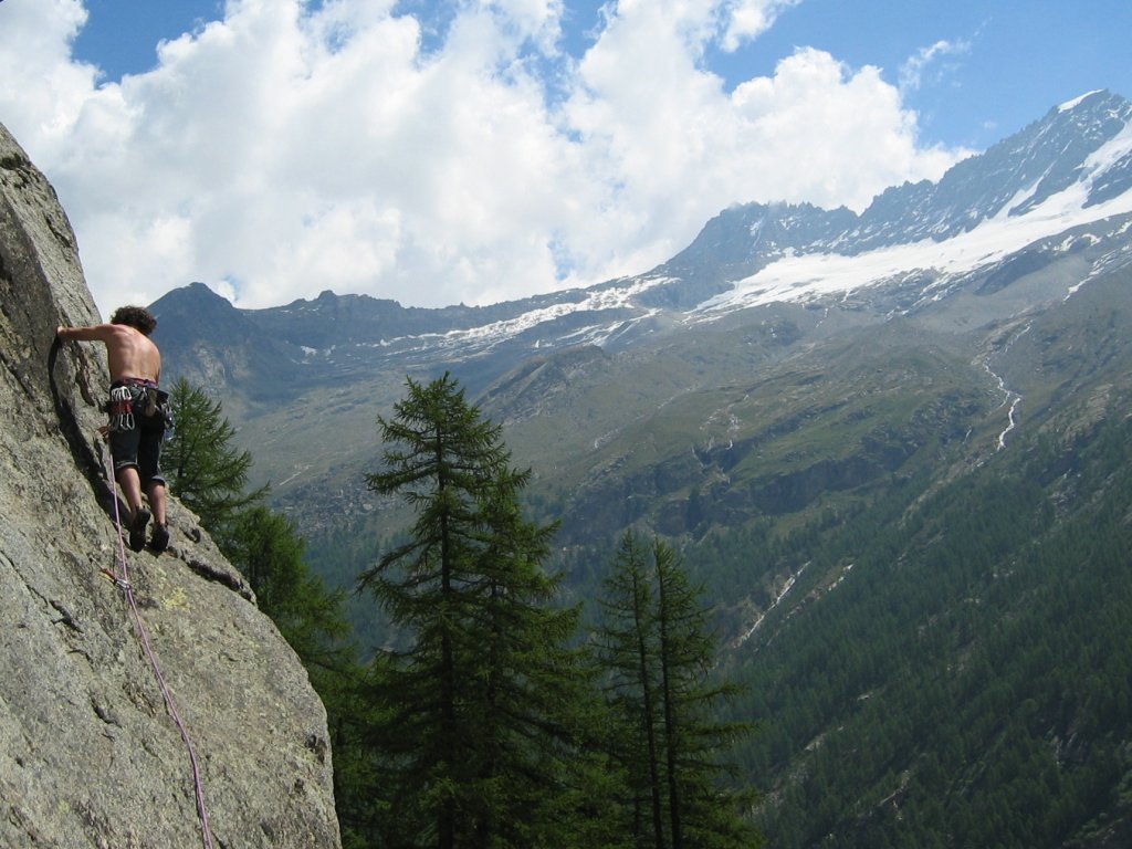 Escalada del Belvedere