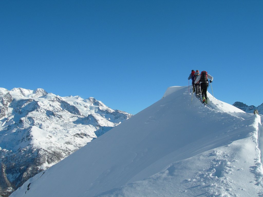 On the ridge