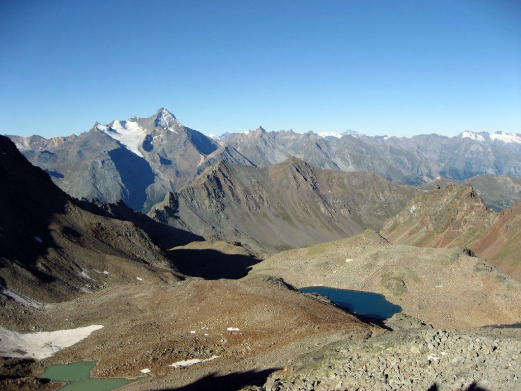 La Grivola et le lac Gelato