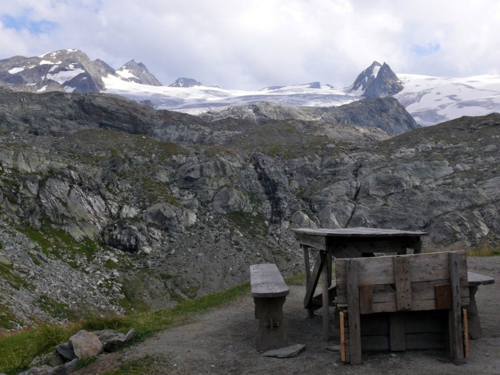 El Rutor visto desde el refugio Deffeyes