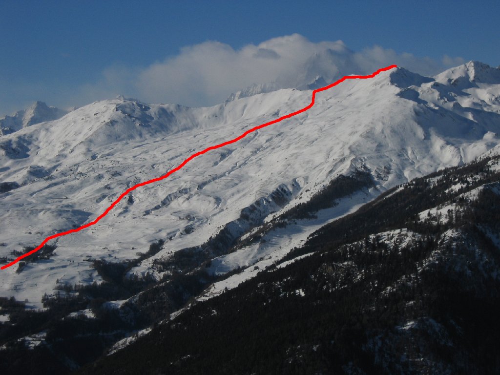 Scialpinismo alla Leysser - Saint-Pierre