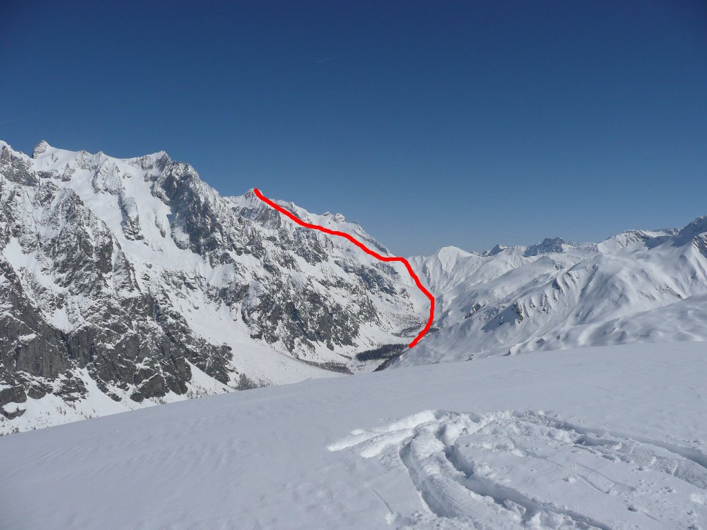 Scialpinismo al Mont Dolent - Courmayeur