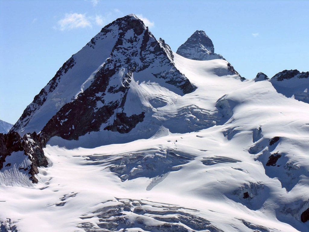 Dent d'Herens e Cervino dal Mont Brule - Bionaz