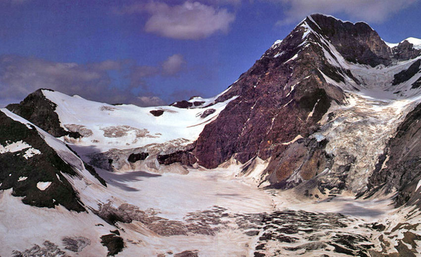 Il versante orientale del Col de Sonadon - Ollomon