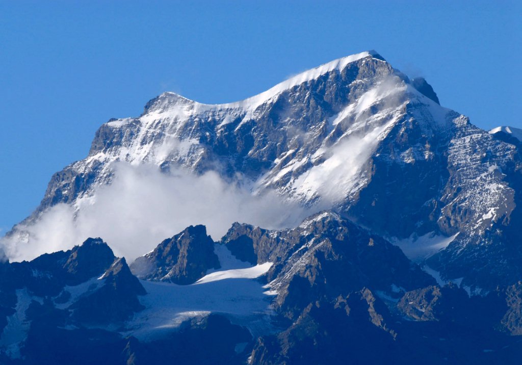 Il Grand Combin visto da sud - Ollomont