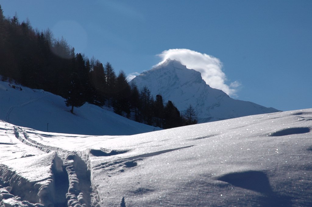 La Grivola salendo alla De la Pierre - Aymavilles