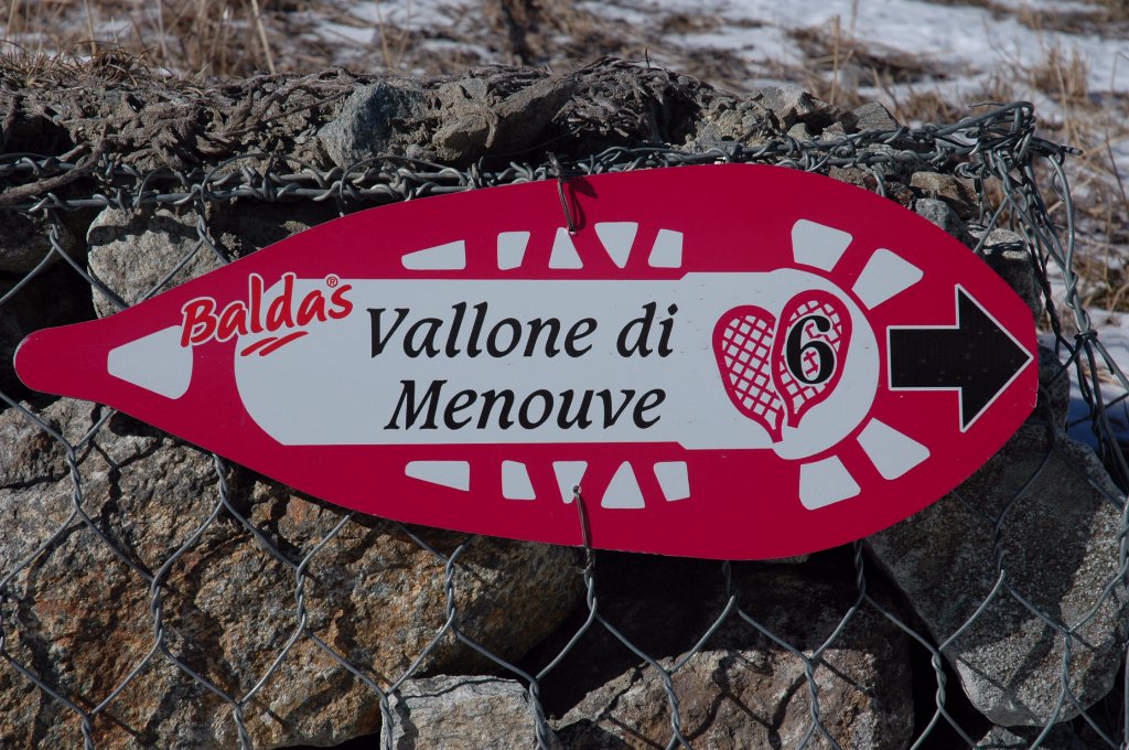 Segnavia per ciaspole - Etroubles