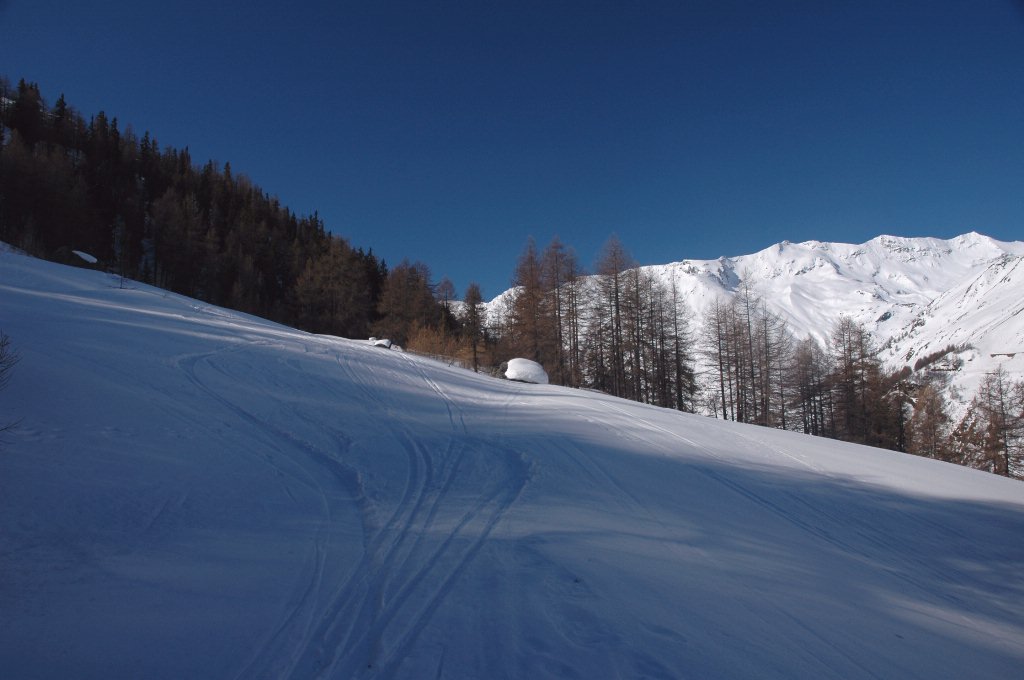 Salita con le ciaspole in Valgrisenche