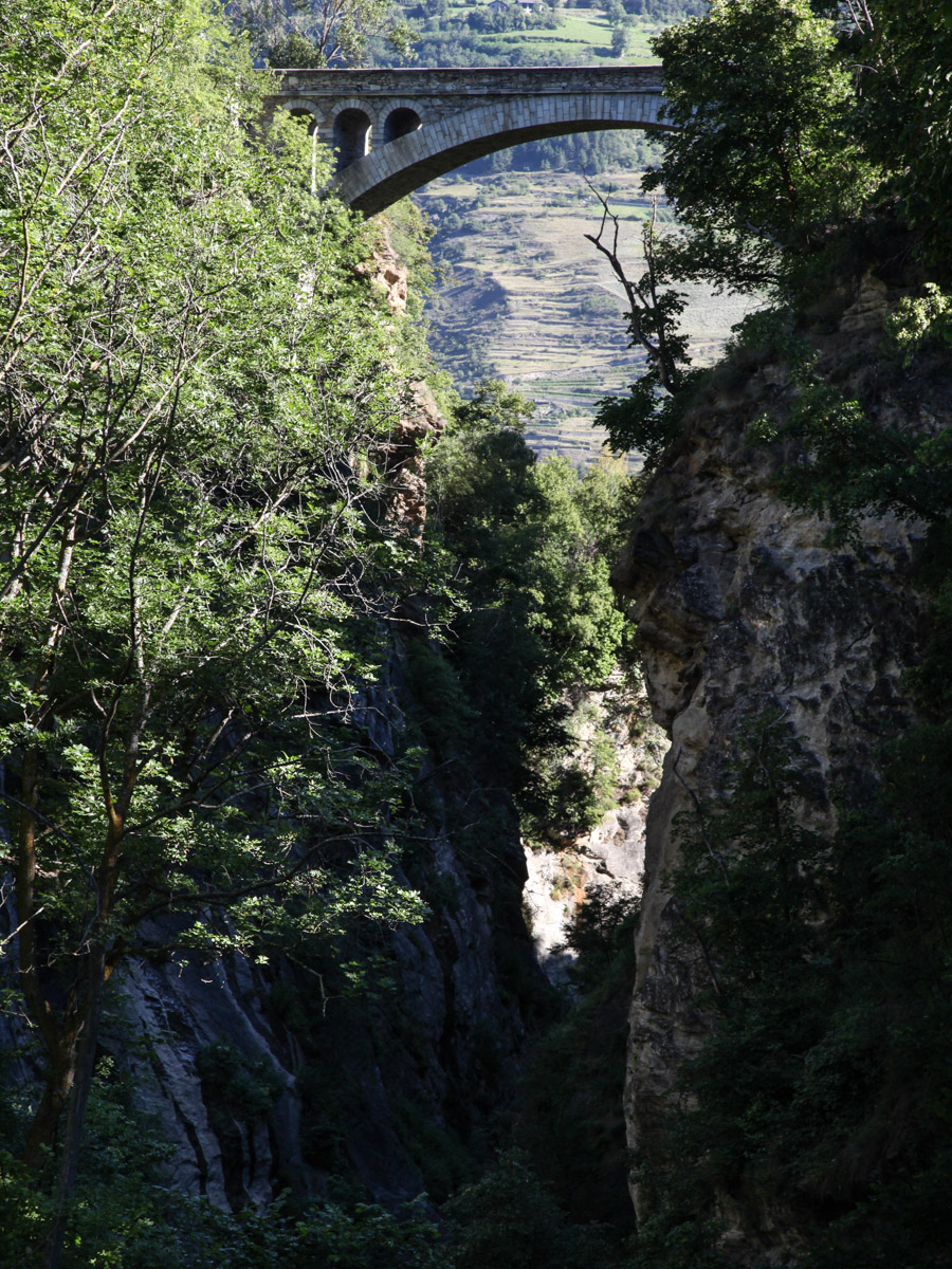 Il ponte sull'orrido