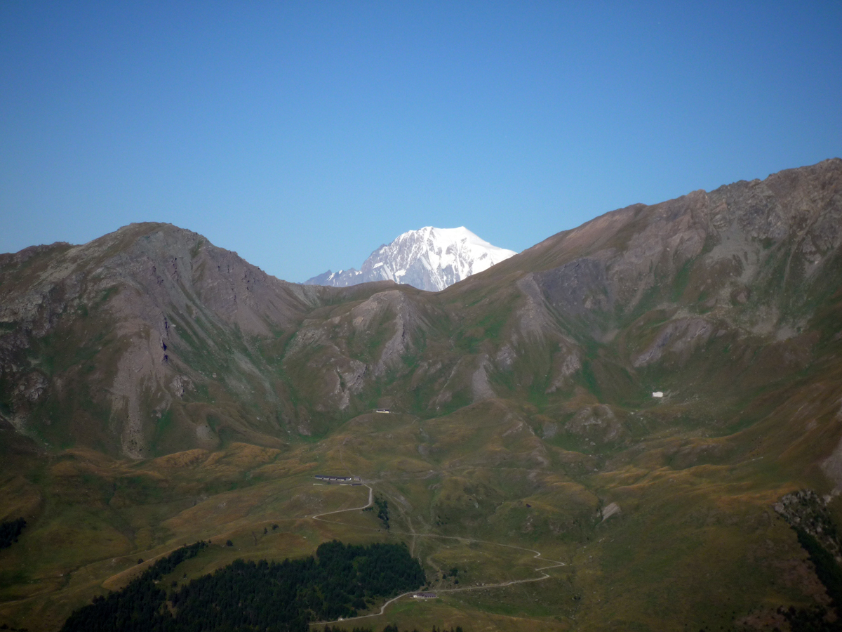 Monte Bianco e Colle di Champillon