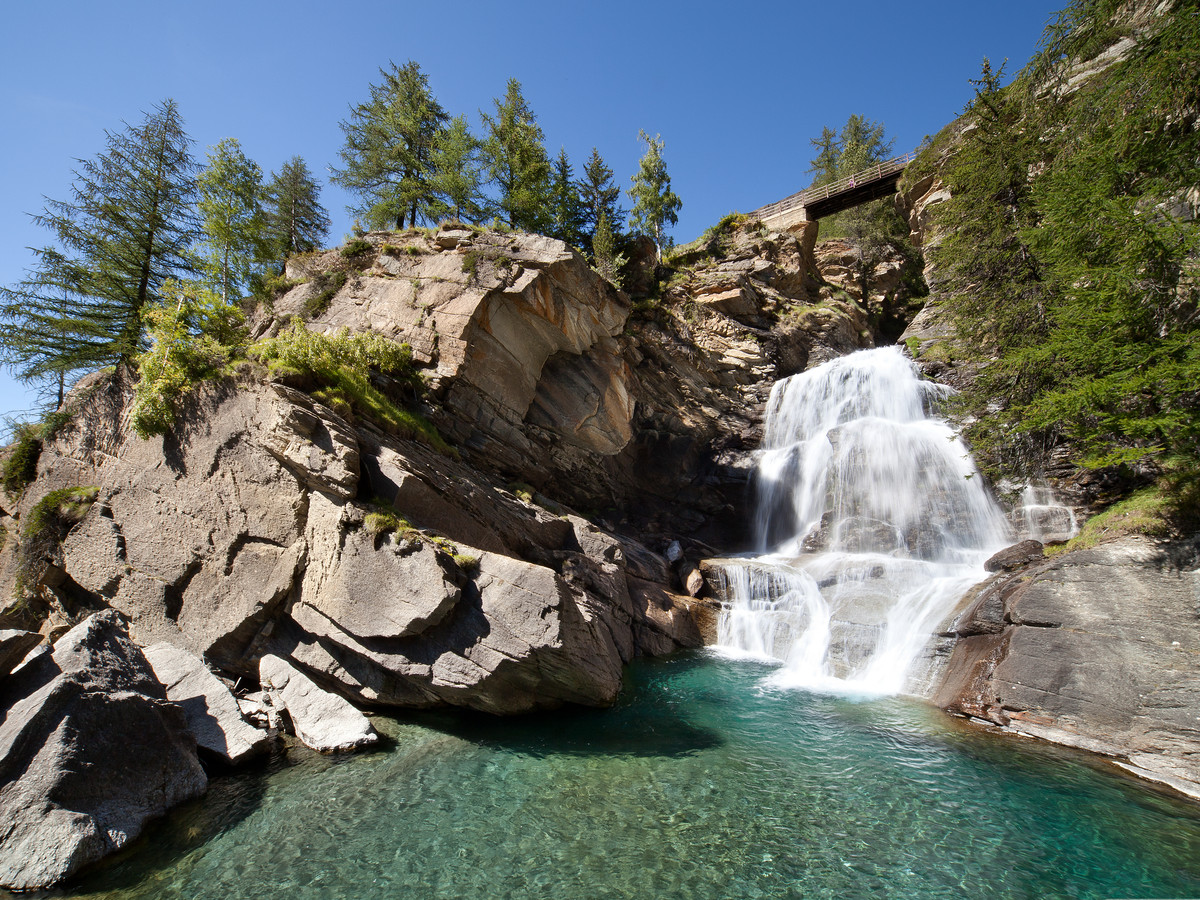 Le cascate di Lillaz