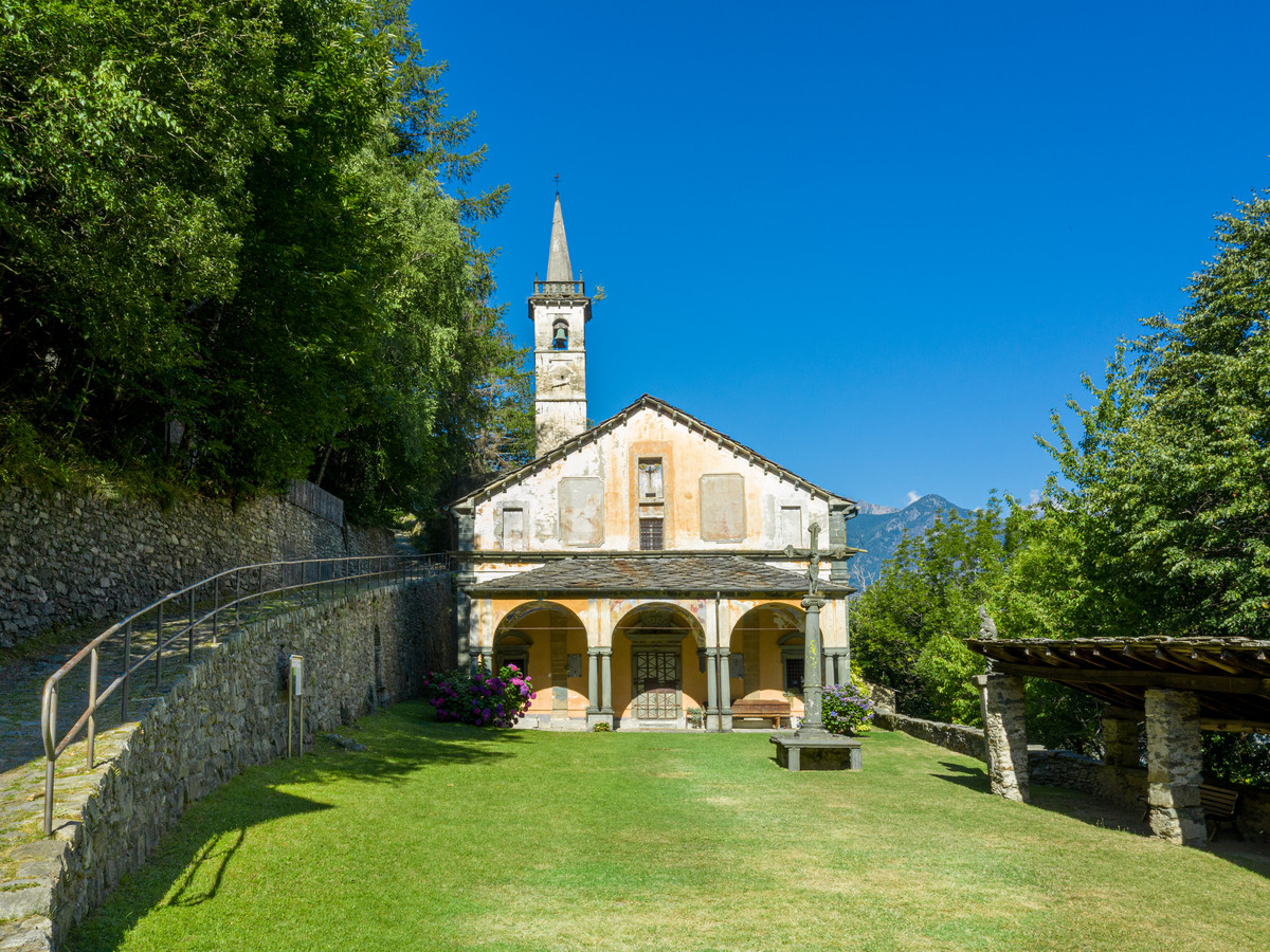 Wallfahrtkirche Madonna della Neve von Machaby