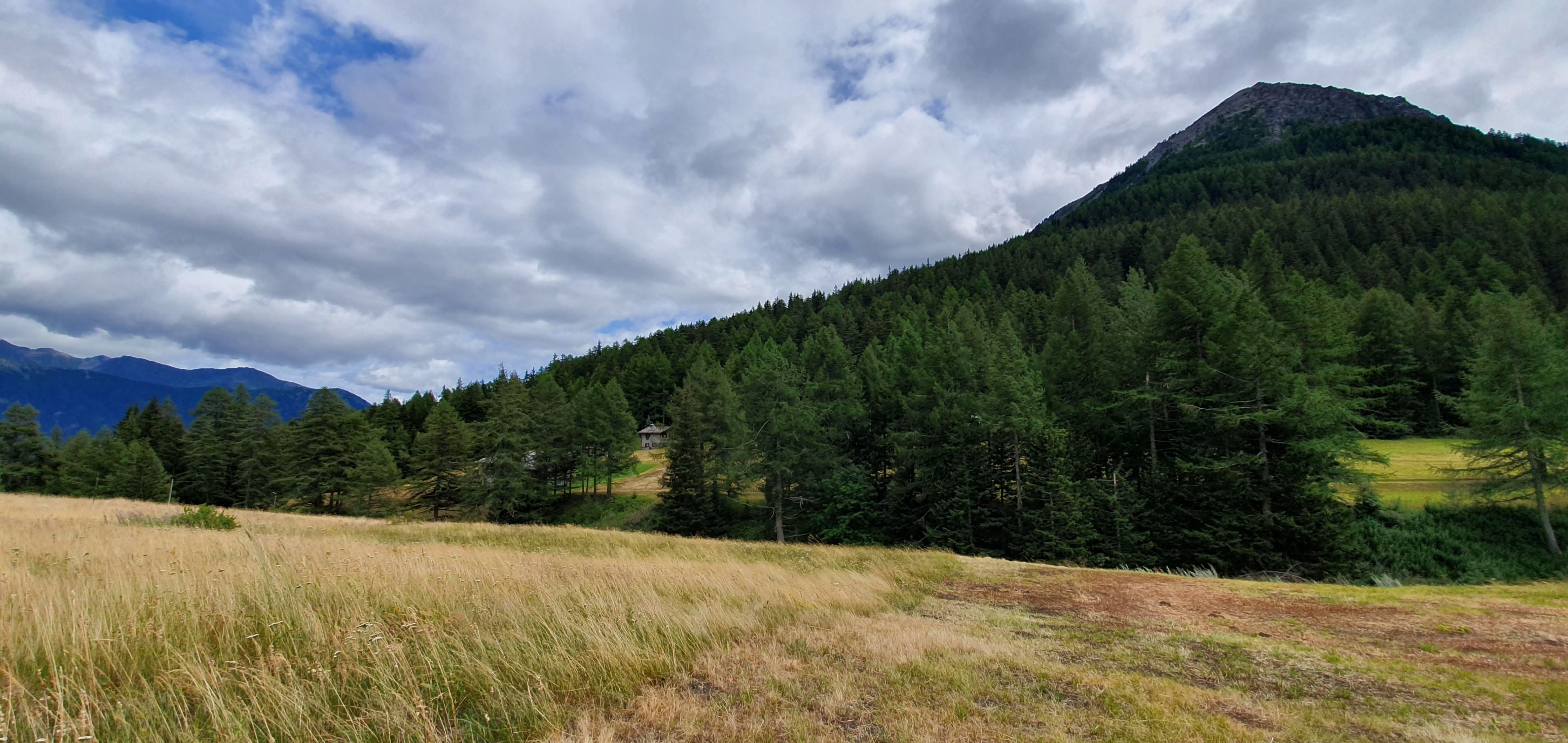 Veduta del pianoro di Arpy