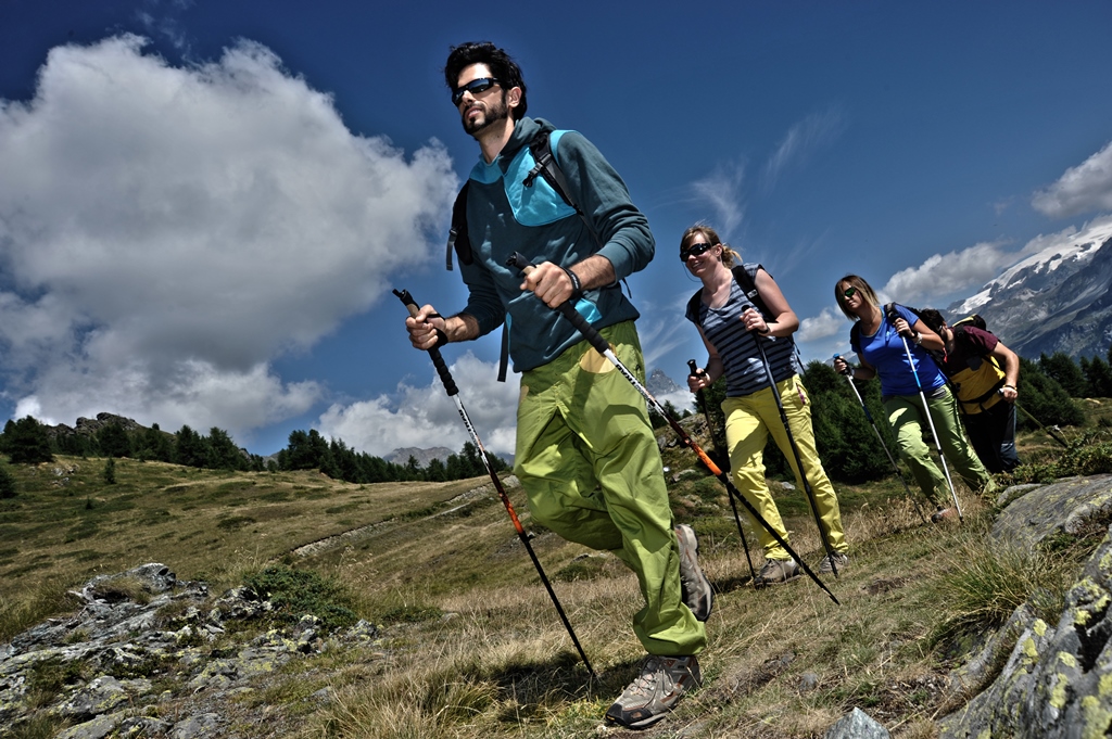 Nordic Walking a Torgnon