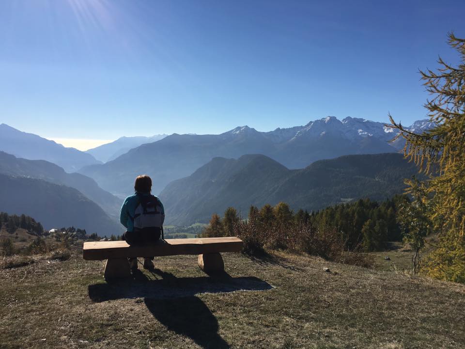 Panorama von Châtelard