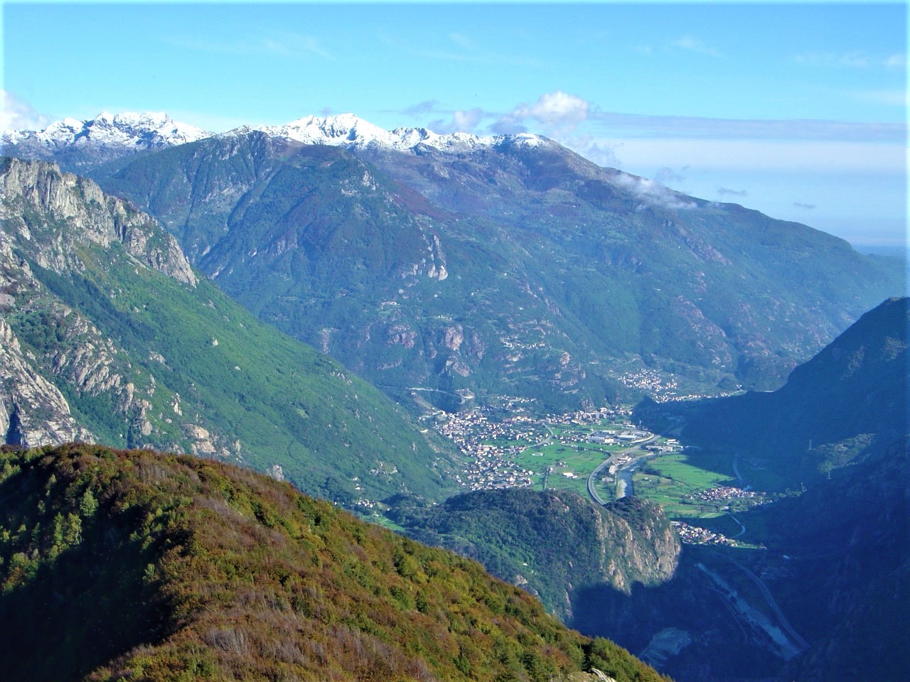 View from the Serra di Biel