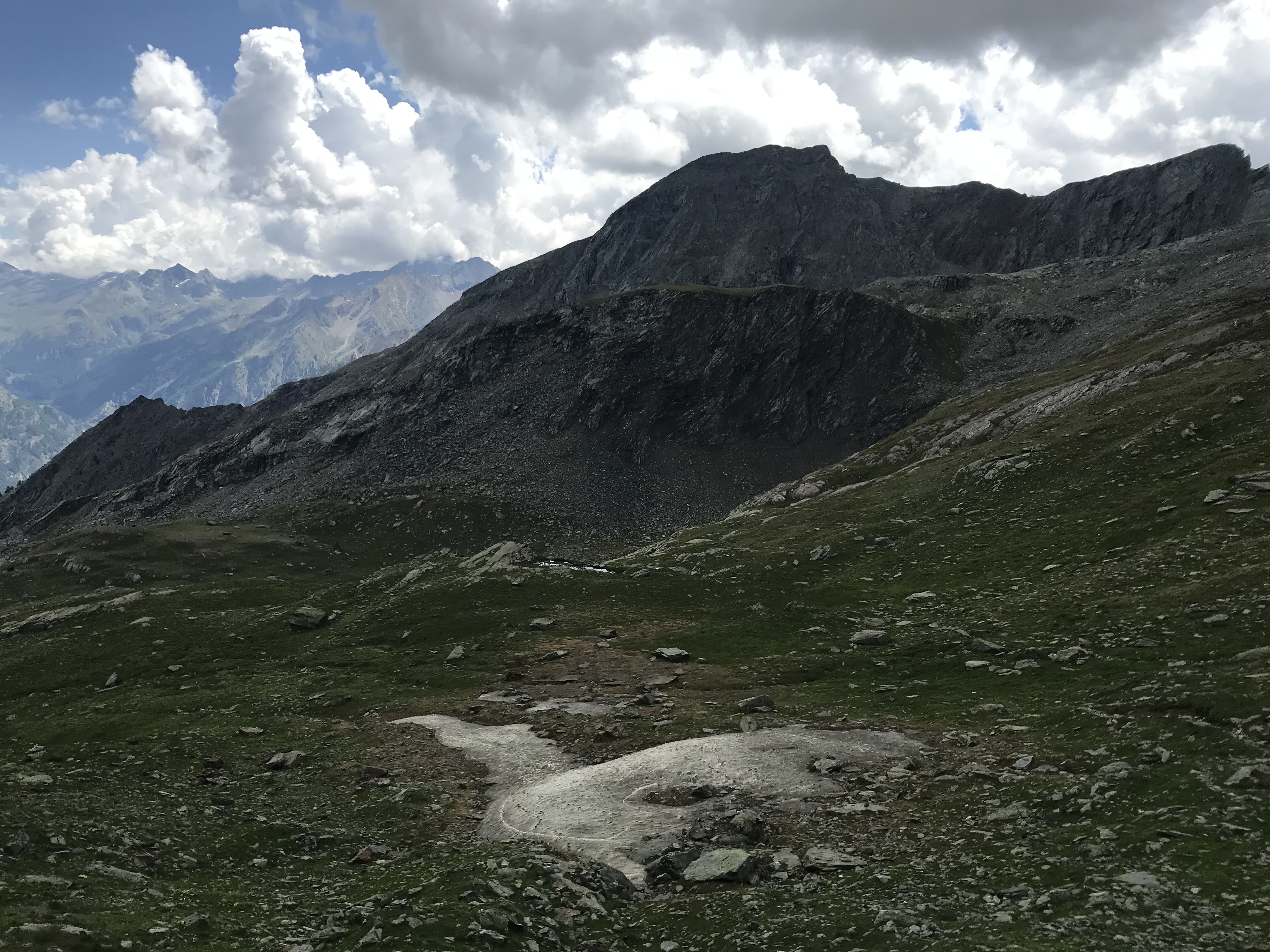 antes el trozo empinado