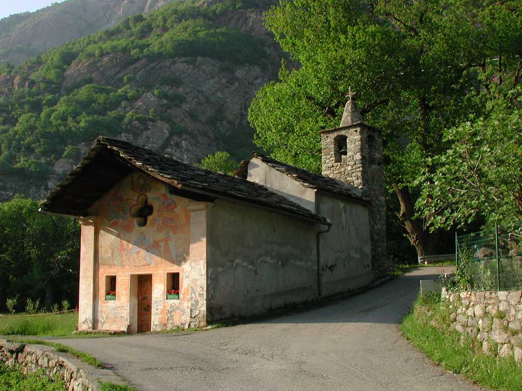 Die Albard di Donnas Kapelle