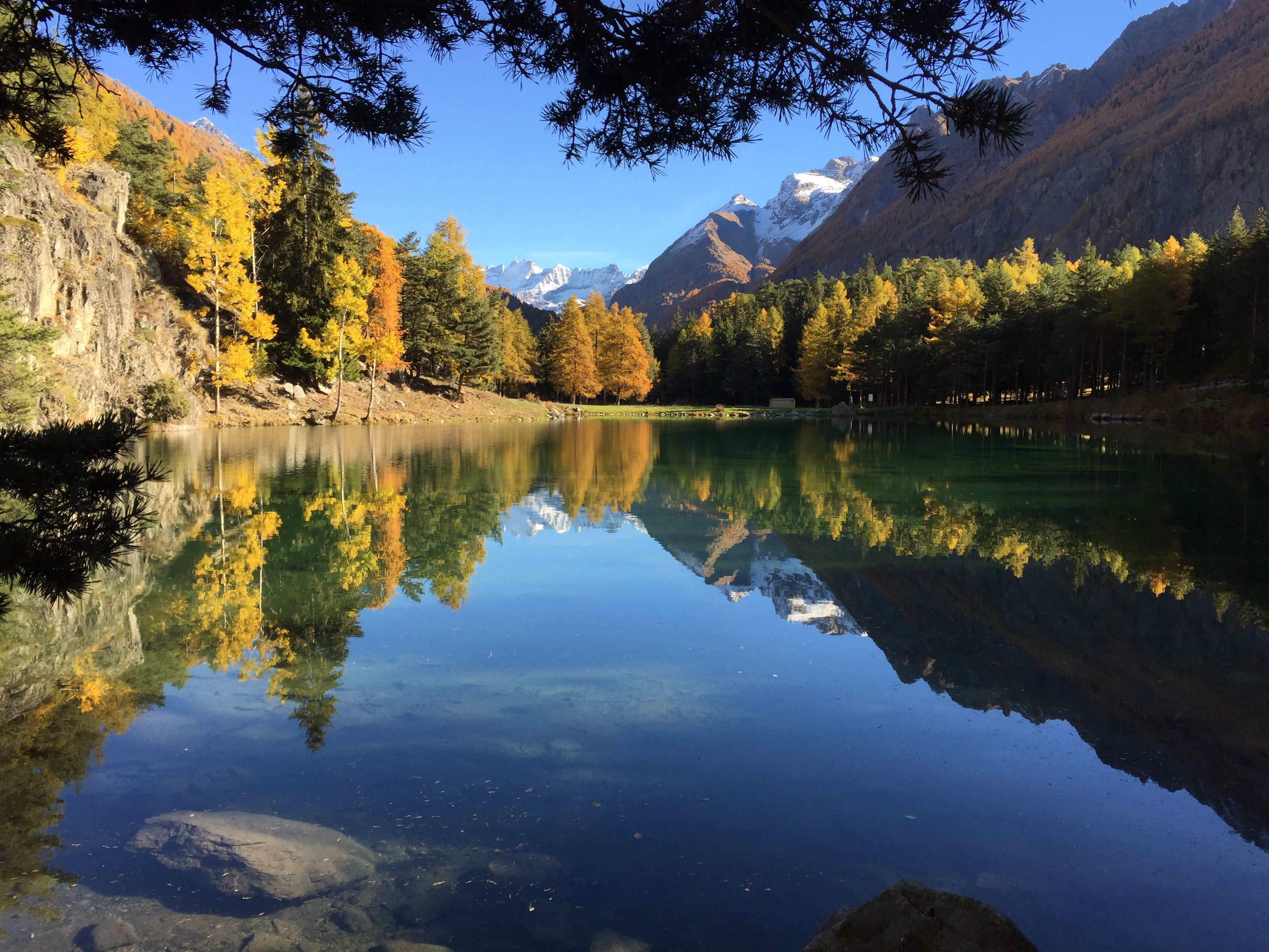 Lexertsee im Herbst - Bionaz