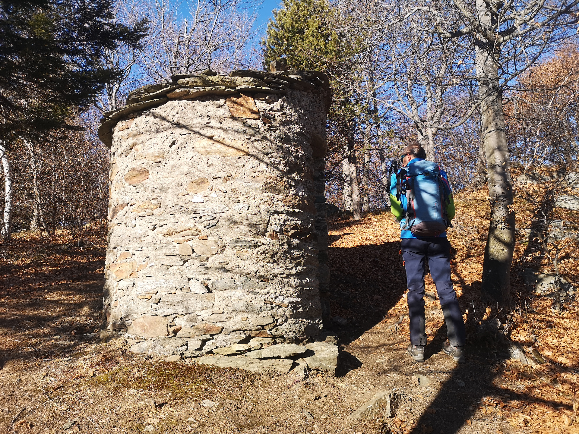 An ancient military sentry box