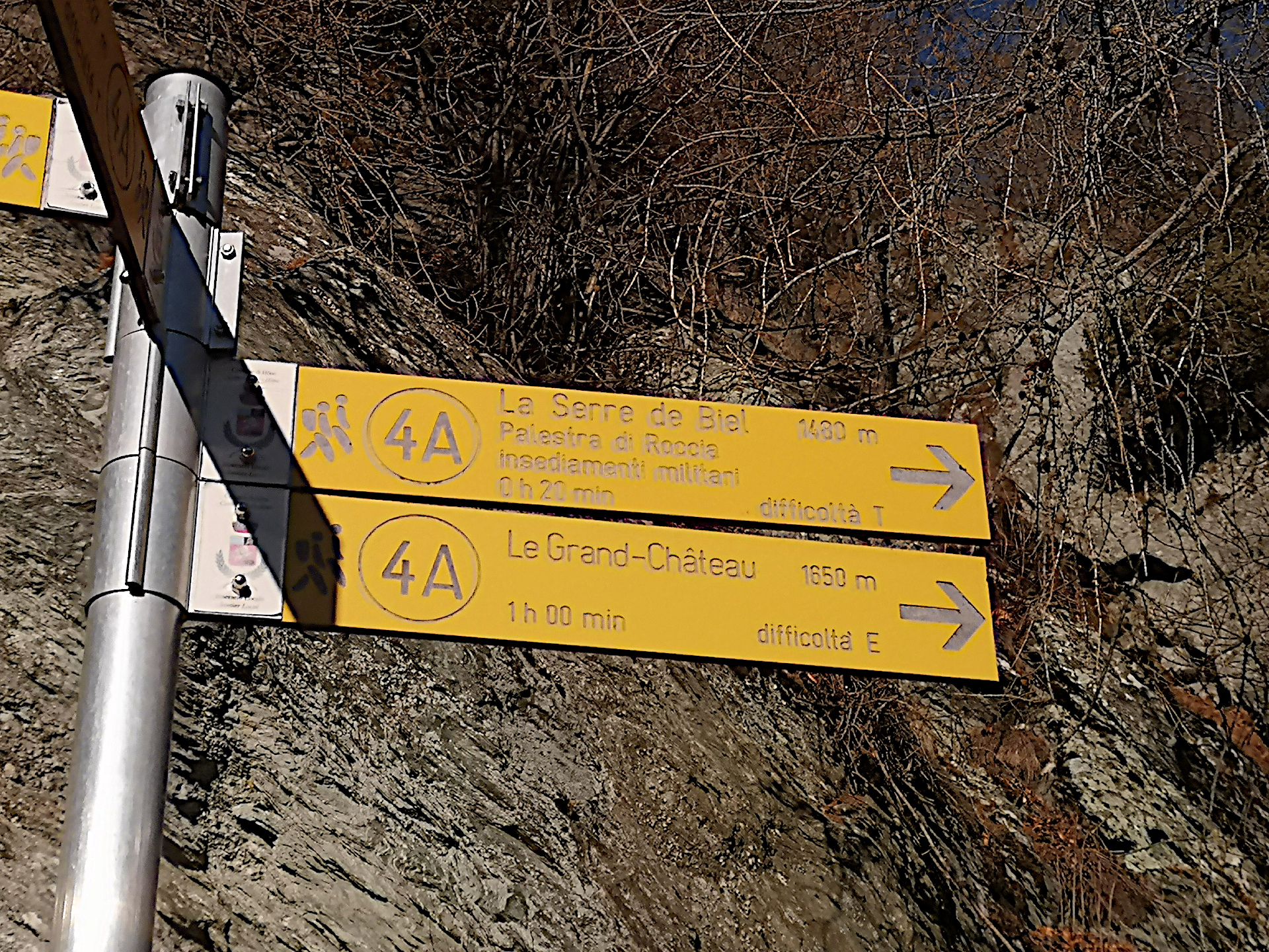 trail signs