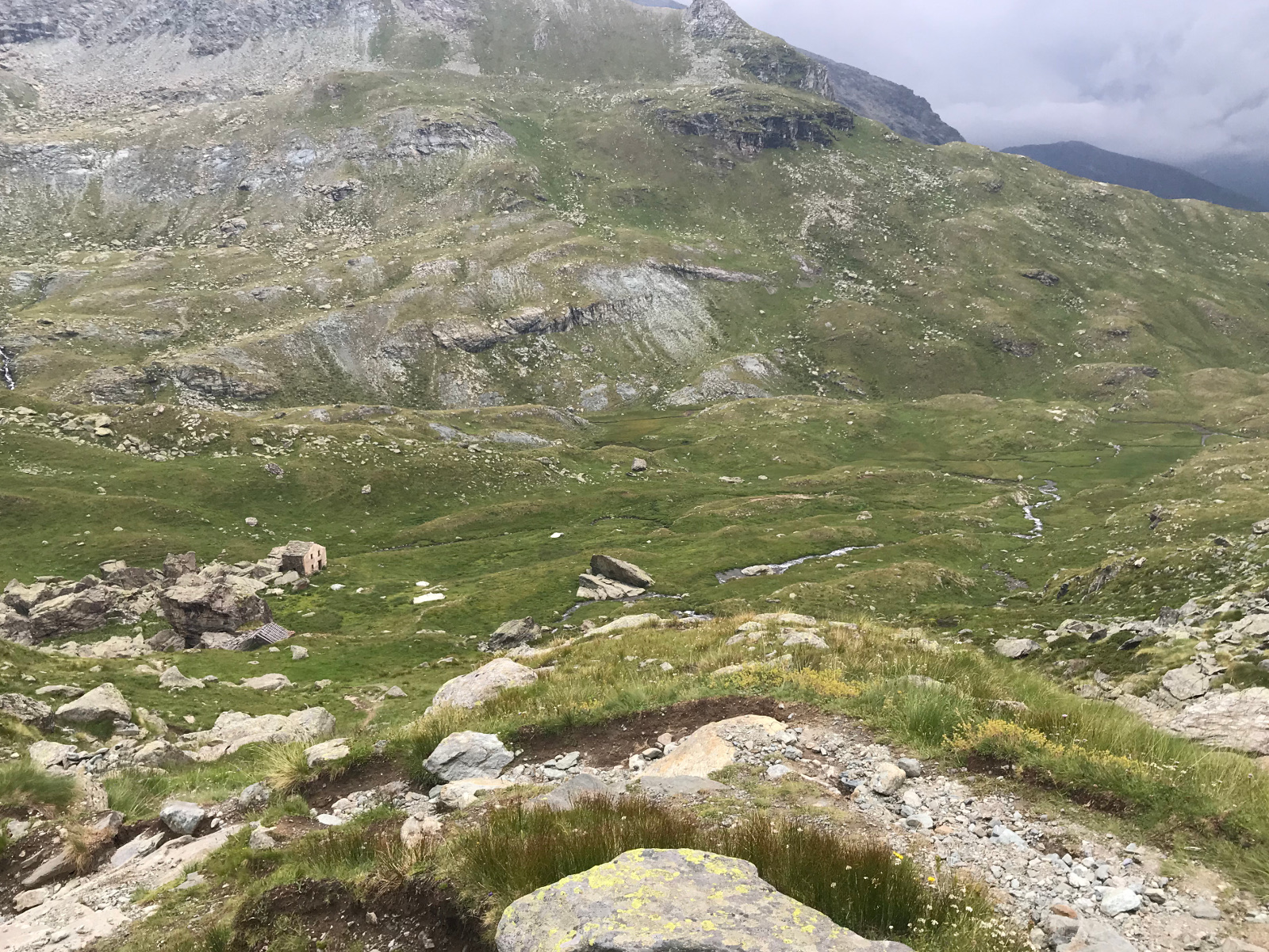 Das Tal der Cime Bianche