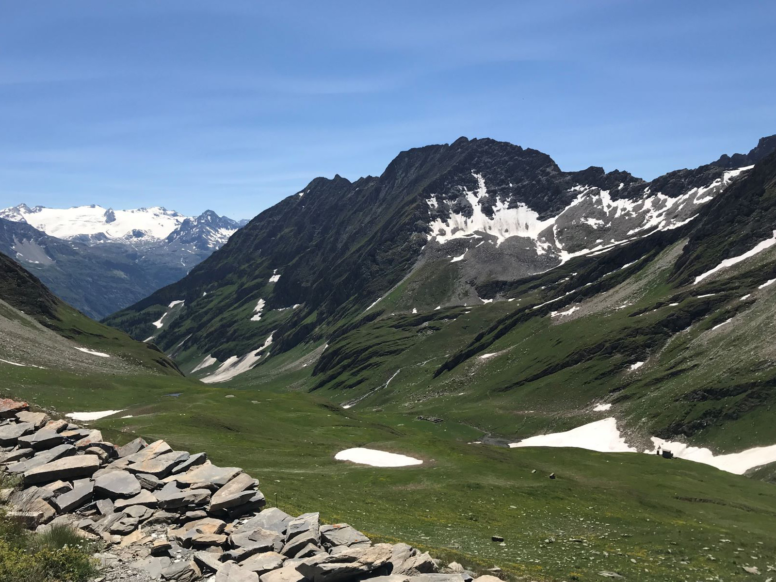 View from the col d'Arp