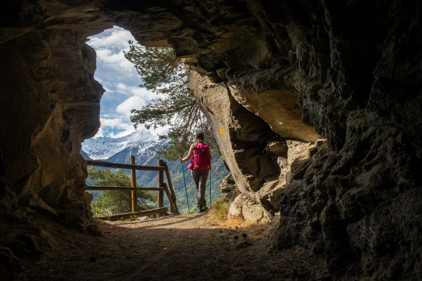 la salida del tunel