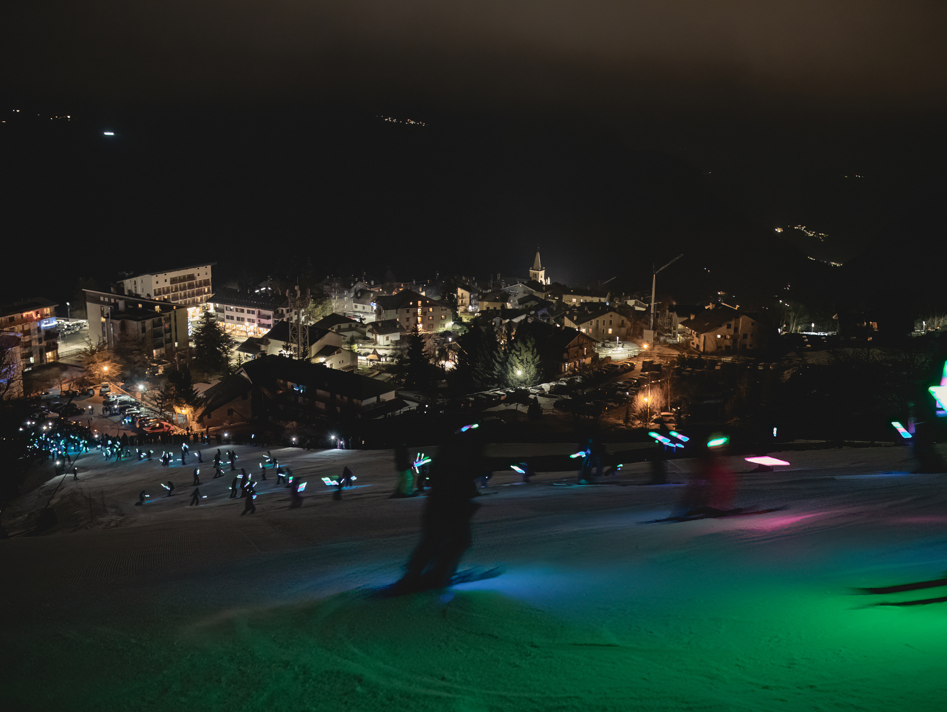 Fiaccolata di Torgnon