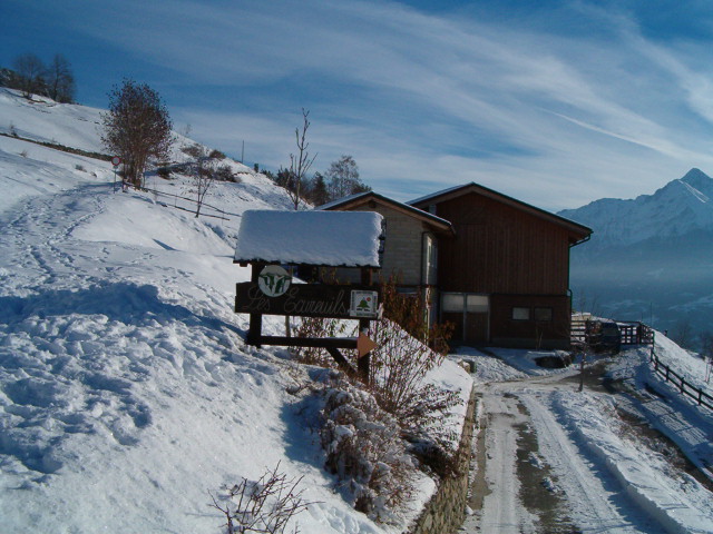 Außenaufnahme im Winter