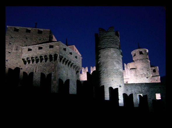 Château de Fénis - Vue nocturne